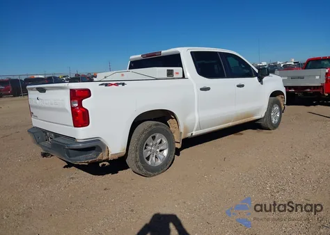 2019 Chevrolet Silverado 1500 Work Truck from USA, damaged, VIN 3GCUYAEF5KG293437